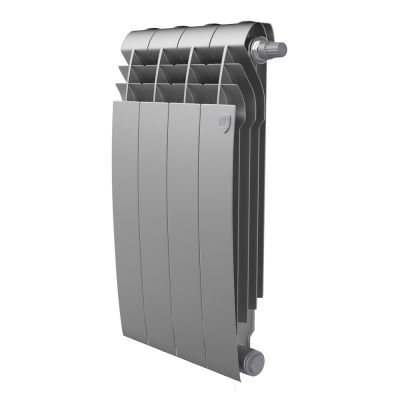 Royal Thermo BiLiner 500 VR80 Silver Satin - 4 секций радиатор