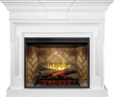 Каминокомплект Royal Flame Torino - Белый с очагом Revillusion RBF30