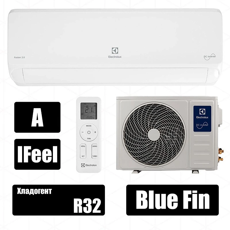 Electrolux EACS/I-07HFW/N8 FUSION WAVE Super DC инверторный кондиционер