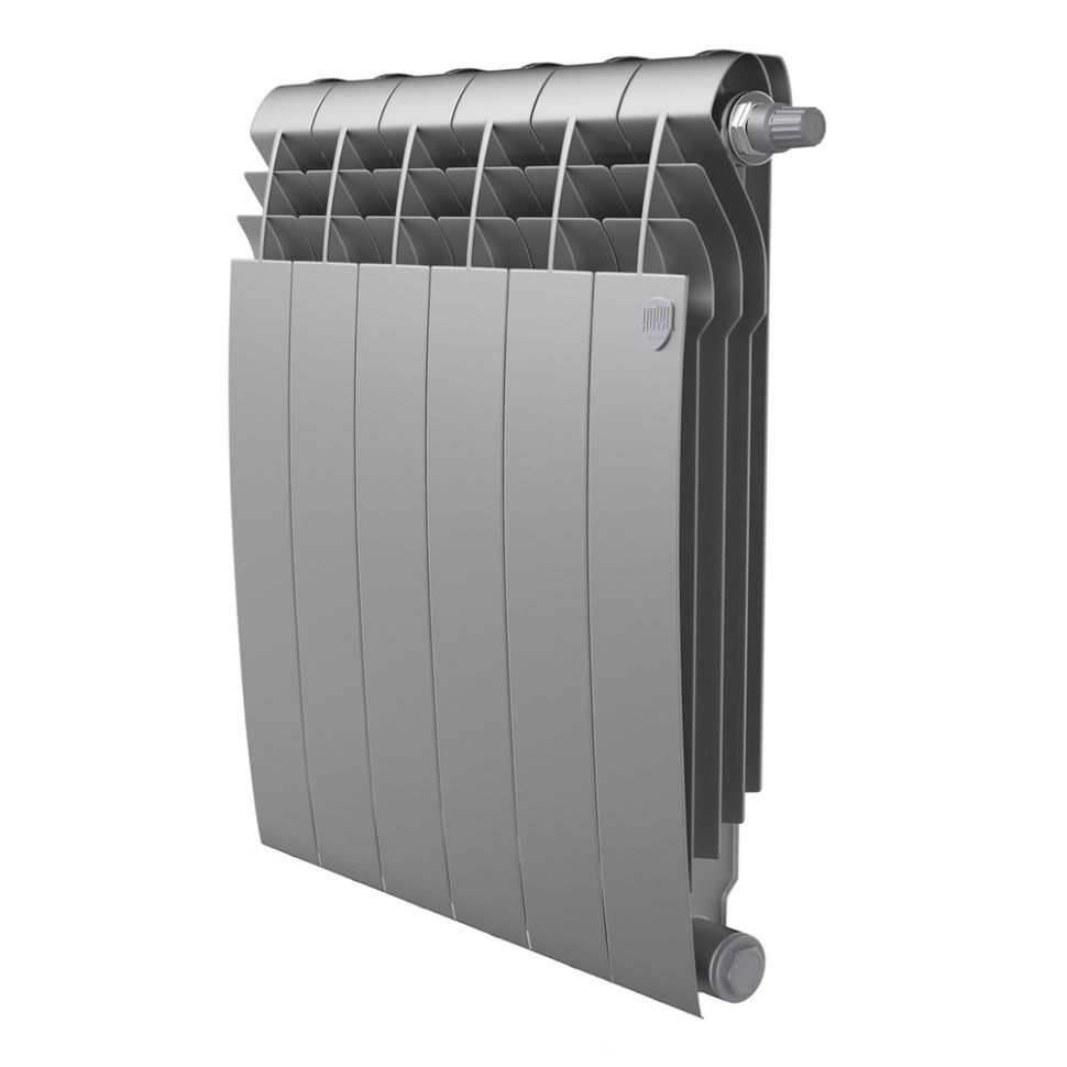 Royal Thermo BiLiner 500 VR80 Silver Satin - 6 секций радиатор