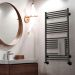 Royal Thermo Casa П18 500х1000 black - полотенцесушитель