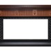 Каминокомплект Royal Flame Carlyle - Орех с черным с очагом Vision 42 LOG LED