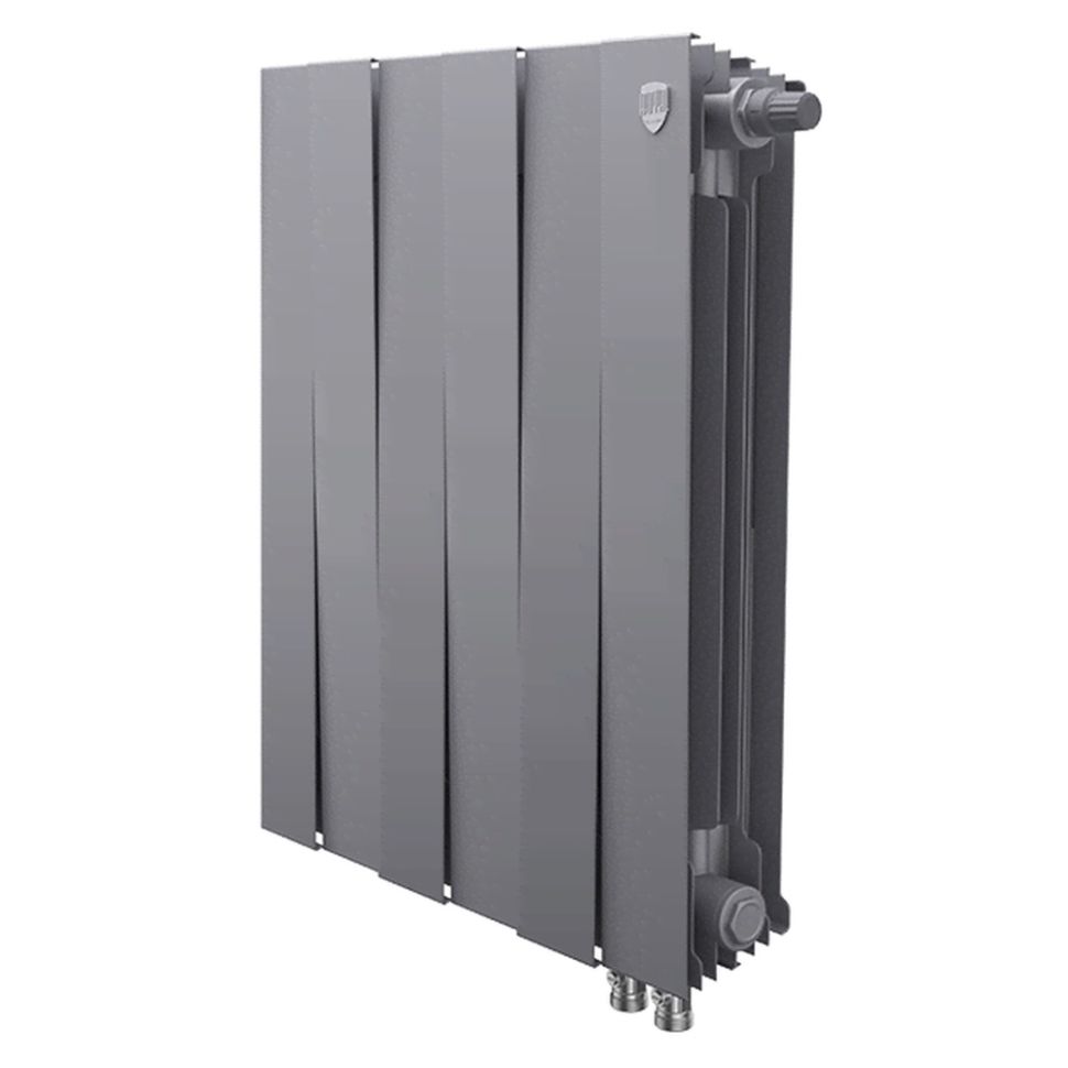 Royal Thermo PianoForte 500 VDR Silver Satin 6 секций радиатор