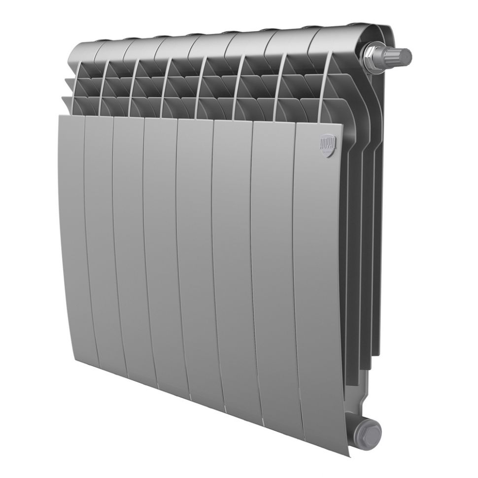 Royal Thermo BiLiner 500 VR80 Silver Satin - 8 секций радиатор