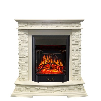 Каминокомплект Royal Flame Luzern - Слоновая кость с очагом Majestic FX Black
