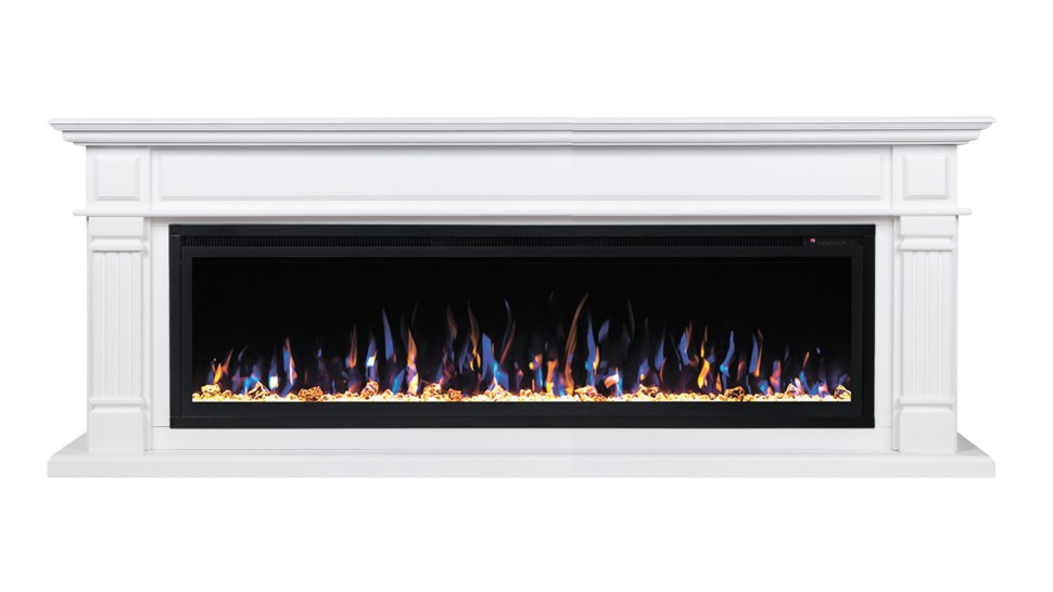 Камин электрический RealFlame Islandia 60 WT с очагом Saphir 60