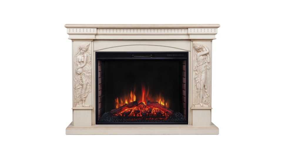 Камин электрический RealFlame Diva 33 WTB с очагом Epsilon 33 S