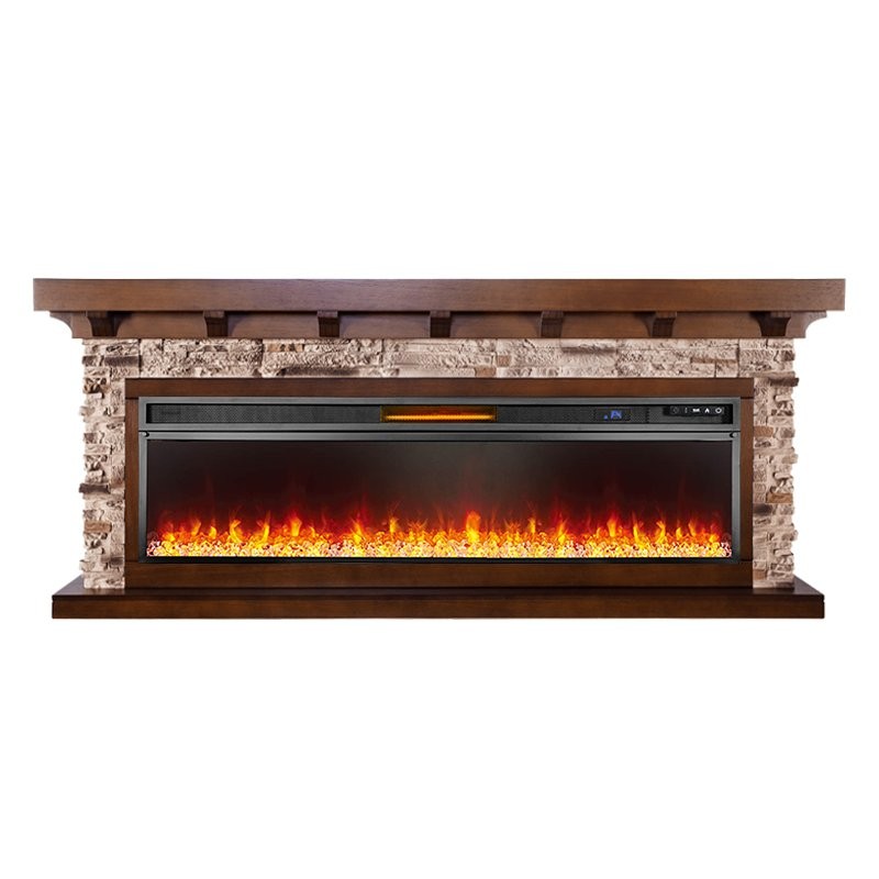 Каминокомплект Royal Flame Chalet 60 - Темный дуб с очагом Vision 60 LED