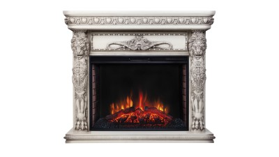Камин электрический RealFlame Romano 33 WT с очагом Epsilon 33 S