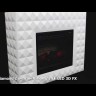 Каминокомплект Royal Flame Diamond - Бьянко белый с очагом Vision 23 LED FX