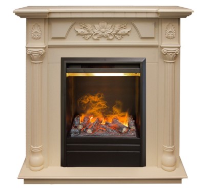 Камин электрический RealFlame Dacota WT с Olympic 3D