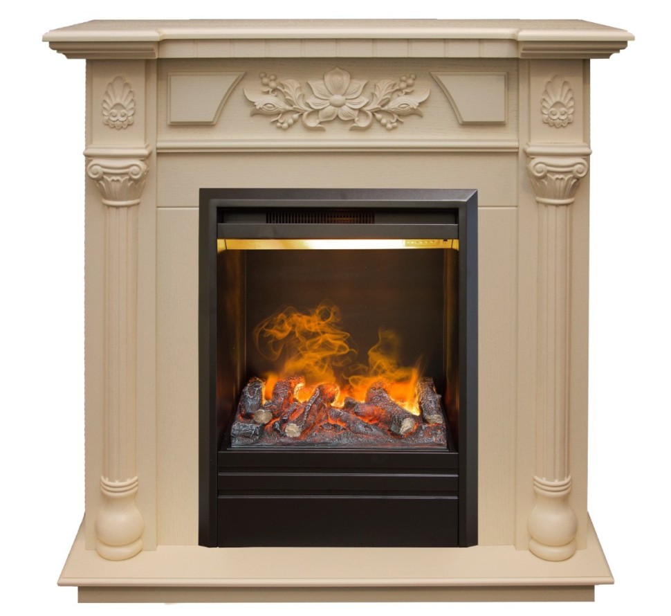 Камин электрический RealFlame Dacota WT с Olympic 3D