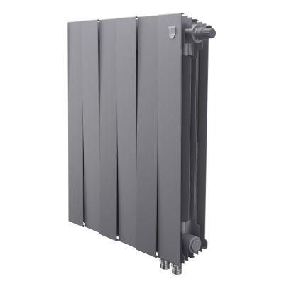 Royal Thermo PianoForte 500 VDR80 Silver Satin 6 секций радиатор