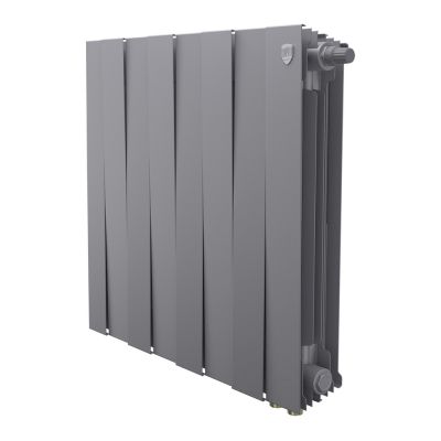 Royal Thermo PianoForte 500 VDR80 Silver Satin 8 секций радиатор