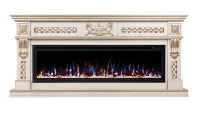 Камин электрический RealFlame Corsica 60 WT с очагом Saphir 60