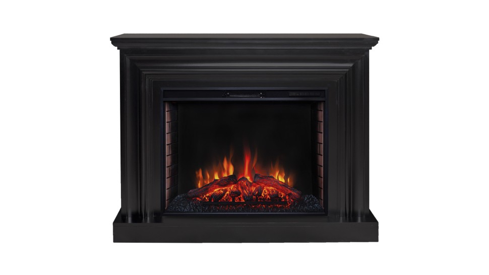 Камин электрический RealFlame Weston 33 BL с очагом Epsilon 33 S
