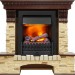 Каминокомплект Dimplex Pierre Luxe - Темный дуб / Сланец с очагом Danville Black FB2