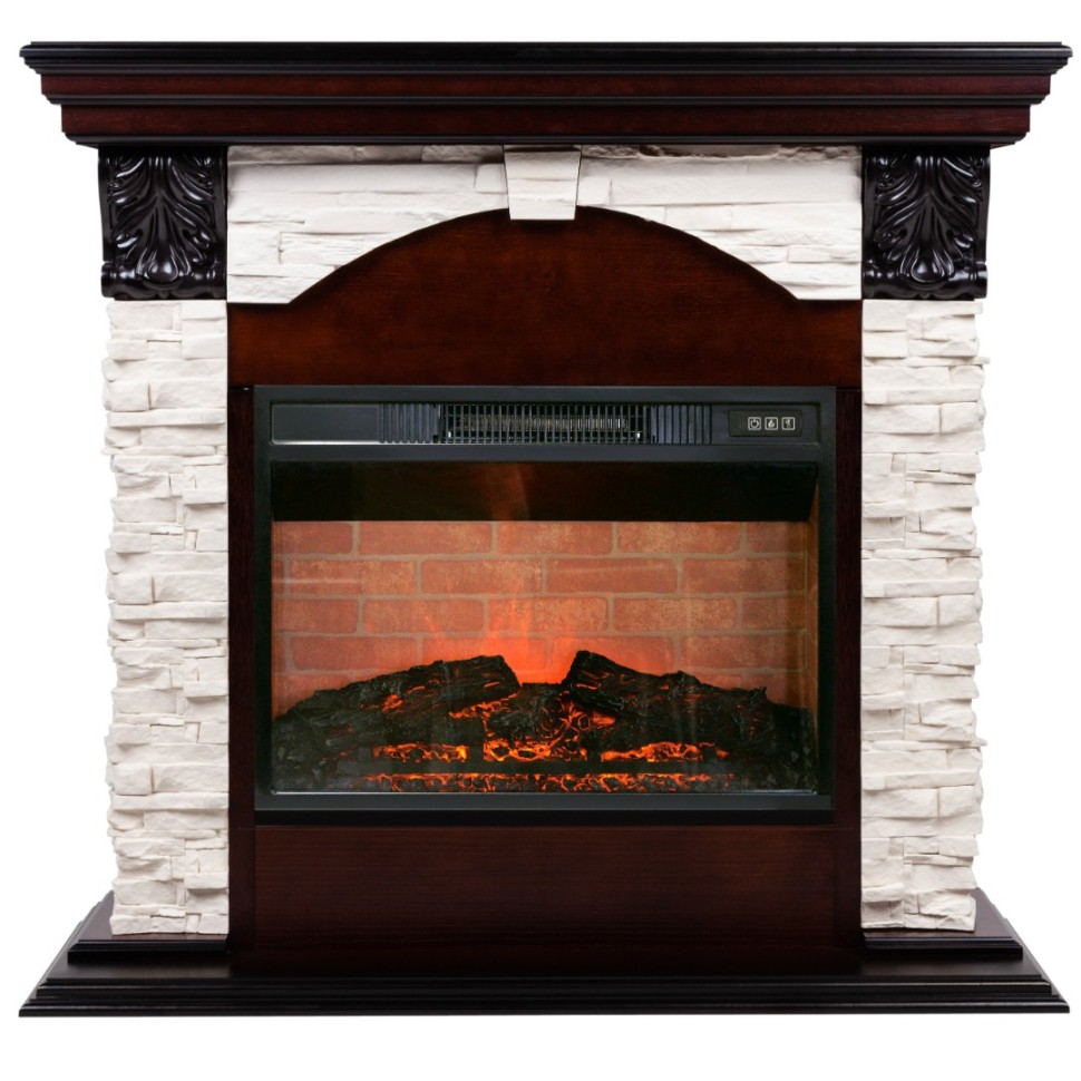 Камин электрический RealFlame Dublin Lux 24 AO с Irvine 24