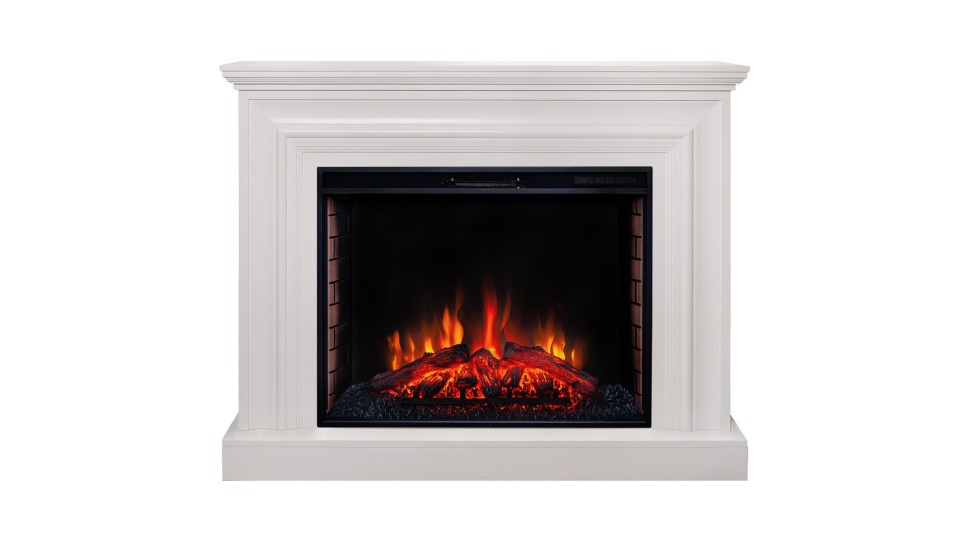 Камин электрический RealFlame Weston 33 WT с очагом Epsilon 33 S