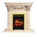 Каминокомплект Royal Flame Luxemburg (каменный) - Сланец/Cлоновая кость патина очаг Fobos FX Brass