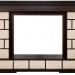 Каминокомплект Royal Flame Shateau - Темный дуб с очагом Vision 28 EF LED FX