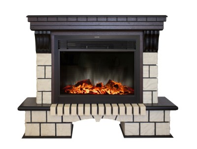 Камин электрический RealFlame Stone New 26 AO с Moonblaze Lux BL S 1
