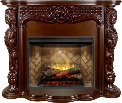 Каминокомплект Royal Flame Castle - Темный дуб с очагом Revillusion RBF30
