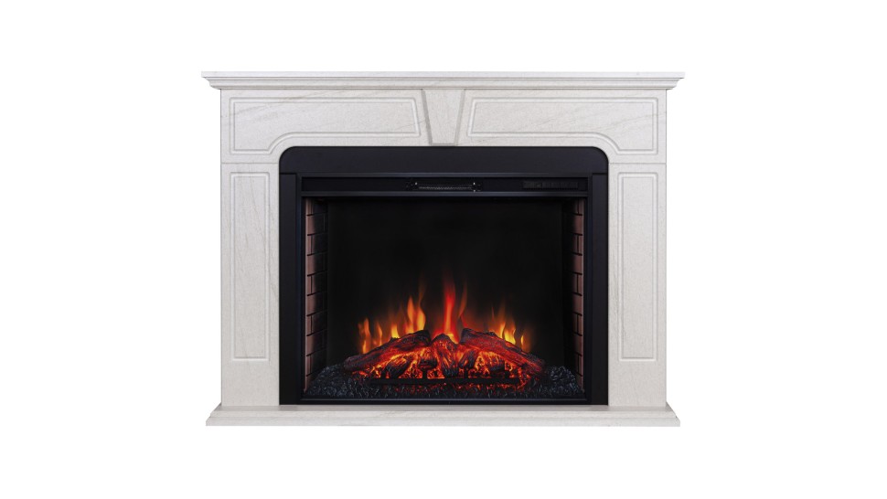 Камин электрический RealFlame Theodor 33 WT-716 с очагом Epsilon 33 S