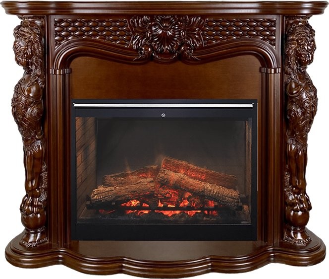 Каминокомплект Dimplex Castle - Темный дуб с очагом Symphony 30'' DF3020-INT