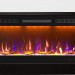 Каминокомплект Royal Flame Modern - Белый с черным (Глубина 300 мм) с очагом Crystal 40 RF
