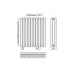 KZTO Гармония С40 2-500-10 трубчатый радиатор
