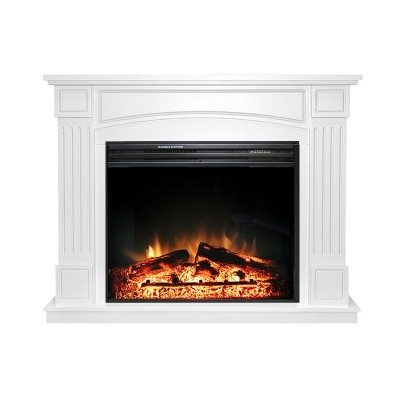 Каминокомплект Royal Flame Boston - Белый с очагом Jupiter FX New