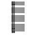Royal Thermo Pino П25 500х1200 black - полотенцесушитель