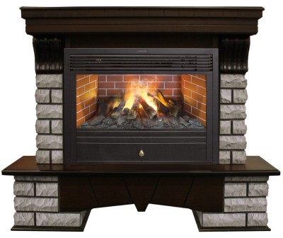 Камин электрический RealFlame Country Rock 26 AO с Novara 26 3D