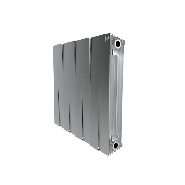 Royal Thermo PianoForte 500 Silver Satin Радиатор - 8 секц.