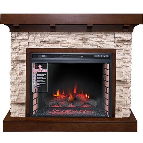 Портал Royal Flame Chalet Vision 28 EF LED FX/Vision 30 EF LED FX сланец/темный дуб