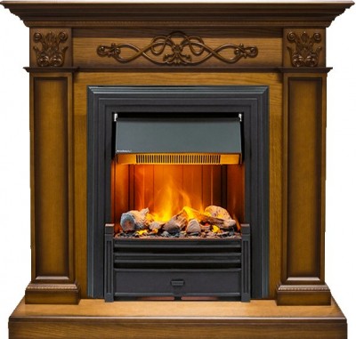 Каминокомплект Dimplex Verona - Дуб антик с очагом Brookline Black