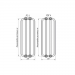 KZTO PC 4-1500-15 трубчатый радиатор