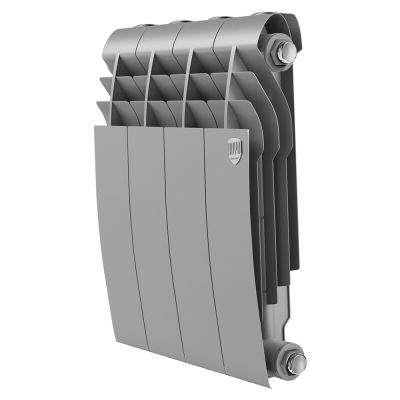 Royal Thermo BiLiner 350 Silver Satin радиатор 4 секций