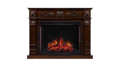 Камин электрический RealFlame Leonardo 33 NT с очагом Epsilon 33 S