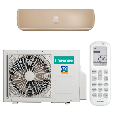 Hisense AS-10UW4RVETG01(C) WI-FI Champagne Crystal Super DC Inverter сплит-система
