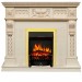 Каминокомплект Royal Flame Corsica - Слоновая кость с патиной с очагом Fobos FX Brass