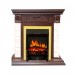 Каминокомплект Royal Flame Luxemburg (каменный) - Сланец/Темный дуб с очагом Fobos FX Brass