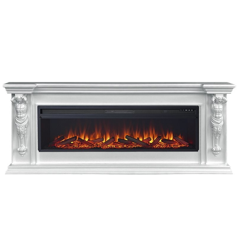 Каминокомплект Royal Flame Sparta 60 - Белый с очагом Vision 60 LOG LED