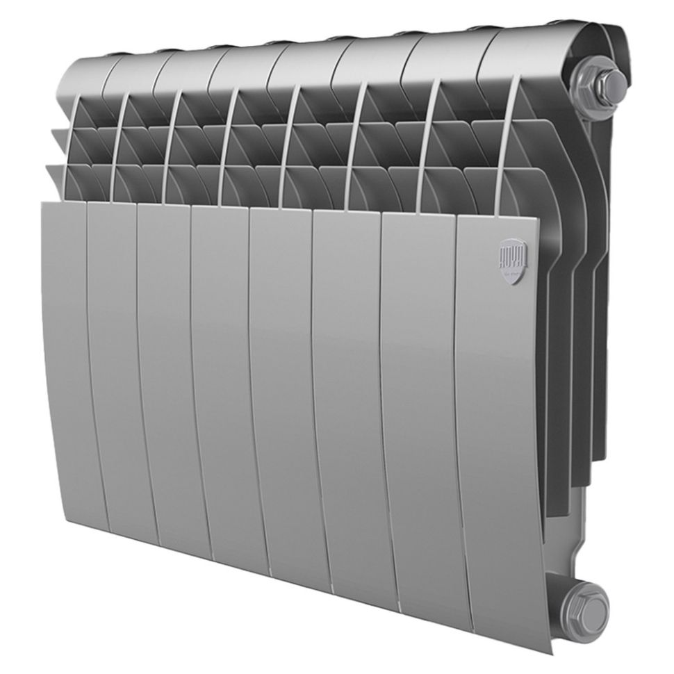 Royal Thermo BiLiner 350 Silver Satin радиатор 8 секций