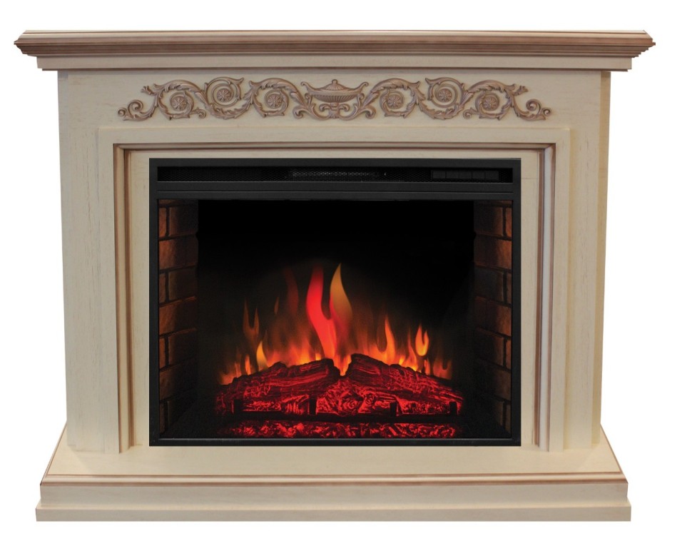Камин электрический RealFlame Leticia 26 WT  с Epsilon 26 S IR