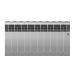 Royal Thermo BiLiner 350 Silver Satin радиатор 10 секций