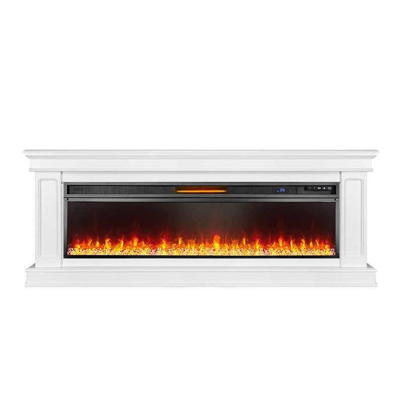 Каминокомплект Royal Flame Geneva 60 - Белый с очагом Vision 60 LED