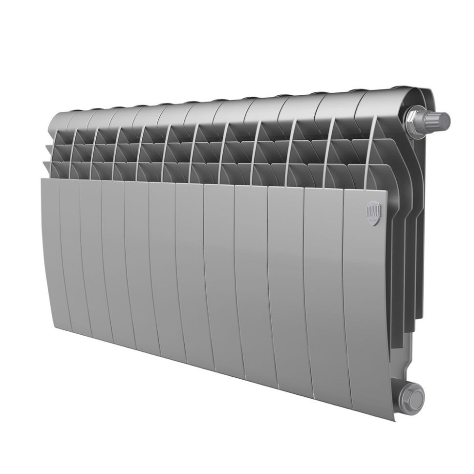 Royal Thermo BiLiner 350 /Silver Satin VDR 12 секций радиатор