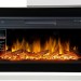 Каминокомплект Royal Flame Basel R - Белый с черным с очагом Vision 42 LOG LED